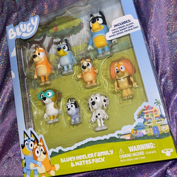 Bluey Family Pack Toy Set - Picture 5 of 7